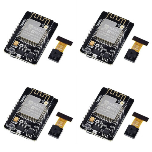4X ESP32-CAM Development Board ESP-32S WiFi Multi-Function Module with OV2640 Module WIFI+ Module