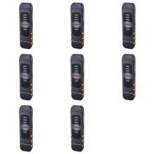 8X Fiber Optic Tester Pen Type Red Light Visual Fault Locator Rechargeable Optical Cable Test Optical Power Meter 10Mw