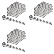 156-Teiliges Kabelgeländer-Set, 1/8-Zoll-Kabelgeländer-Hardware Aus Edelstahl für Kabelgeländer - Einfache Installation für Decks