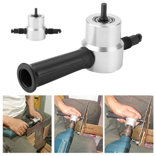 Double- Metal Sheet Cutter Electric Shear Drill for Iron Plate Cutting 1