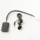 4X for  RAV4  AUX Adapter Handsfree Disc Box Harness with Microphone  Connection Module 5