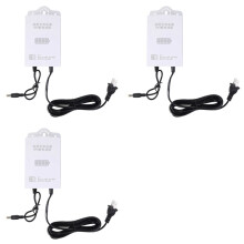 3X 12V-2A Uninterruptible Power Supply for WiFi, Modem, Security Camera  UPS Battery Backup Protector US PLUG