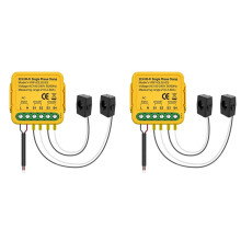 2X Tuya Wifi Power Meter with Current Transformer Sensor Clamp 80A Meter,2CH