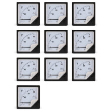 10X 6L2 Voltmeter AC 300V Pointer Type Voltage Meter Mechanical Header