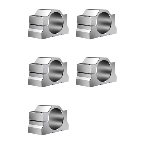 5pcs 65mm CNC Spindle Motor Clamp Mounting Bracket,Spindle Motor Mount Support with 20pcs Screw