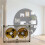 4X 55 Minute Blank Tape Disk Double-Sided Metal Small Open Disk Blank Cassette Tape Tape Disk, E 7