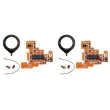 2X Módulo SI4732 V6.8 FPC Modificado + Antena de Loop para Recepção de Banda Completa/Banda Lateral Única Quansheng UVK5 K6 de Ondas Curtas
