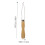 3pcs Button Aid Tool and Zipper Puller Set for Seniors with Arthritis, Ergonomic Handle and Smooth Wire Loop 2
