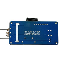 3X DC3.7V 433M Remote Control ARC Igniter High Voltage Generator Drive Power Supply Remote Control Board with LED