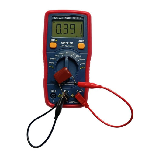 2X CM7115B Capacitance Meter Digital Multimeter LCD Display Measurement Tool,cm-7115A Upgrade 2
