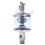 8X 50mL Engine Machine Lubricator Oil Gravity Drip Feed Oiler Clear+Silver 3