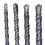 160mm Masonry Drill Bit Set 4-14mm Carbide Tip for Concrete 4