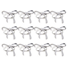 12Pcs Decorative Gold Metal Napkin Rings Set For Festival And-S
