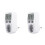 2X Electricity Power Meter Wattmeter LCD  Meter Socket Electric Tester Measuring Outlet Power Analyzer EU Plug 1