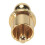 30Pcs Gold Plated RCA Plug Cap Short-Circuit Socket, Phono Connector RCA Shielding Jack Socket Protect Cover Caps 7