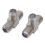16 PCS 2-Way F-Type Combiner TV Coaxial Connectors RF Adapters Joiners 3