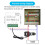 3X Tuya Wifi  Power Meter med Strömtransformator Clamp 2 Channel 80A  Meter  Home Wattmeter 4