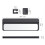 2X Magnetic Cable Clips Cable Smooth Adjustable Cord Holder Under Desk Cable Management Wire Keeper Cable Holder 4