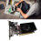 10X Placa de Vídeo GT210 1GB DDR2 64 Bits PCIE 2.0 GPU Compatível com  DVI VGA para Desktop 4