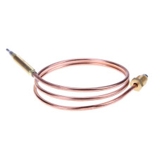 2sets 60cm Gasfornuis Thermokoppel Verwarming Deelbrander Universele Open Haard Vervang Adapters Digitale Temperatuurregelaar