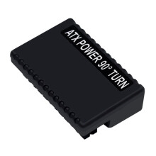 6X ATX 24 Pin auf 90 Grad Netzstecker Adapter Mainboard Motherboard Stromversorgungskabel Stecker DIY Montagezubehör