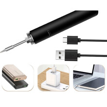 2X Usb Soldering Iron Charging Usb Electric Soldering Iron 18350 Lithium Battery Third Gear Working Temperature