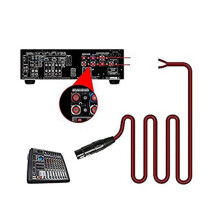3X Cavo per Altoparlanti XLR, Cavo Nudo per Altoparlanti un Spina XLR, Connettore Maschio XLR un 3 Pin Placcato Oro Cavo Audio di Ricambio Estremità