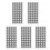 50 Sheets Scanner Reflective Film 6mm 3d Scanning  Marking Points Dots Reflection Markers the Pet  Dots 7