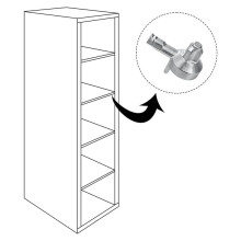 100 Pcs Bookshelf Pegs Bookshelf Pins Replacement Shelf Pegs 3mm Shelf Pins Bookshelf Pegs for Compatible Part 131372