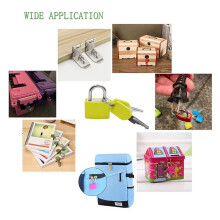 18Pcs Suitcase Locks with Keys,Small Luggage Padlocks Metal Padlocks Keyed Padlock for School Gym Classroom