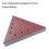 60 Peças de 11-1/4 Polegadas de Lixa de Gancho e Laço Triangular para Lixadeira de Drywall - 10 Peças Cada 60 80 100 120 150 240 Lixa 6