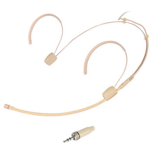 2X Earhook Microphone Headworn Headset Microphone Omnidirectional Condenser Mic for with Microphone Cover 1