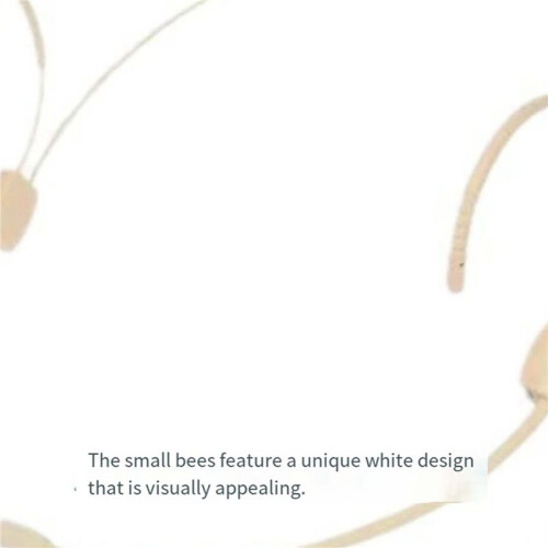 2X Microfono con Gancio Auricolare, Microfono A Condensatore Omnidirezionale con Copertura per Microfono