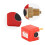 2X HFS-20 R3/4 Threaded Propeller Liquid Water Oil Flow Sensor  Automatic Control Flow  15A 250V 10