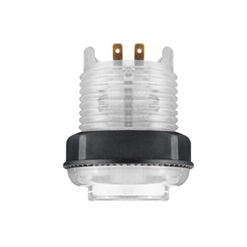 2PCS Illuminated Led Push Button 28mm Nut with 4Pin Light Cable for Zero Delay Board Arcade Game Machine Parts White 2