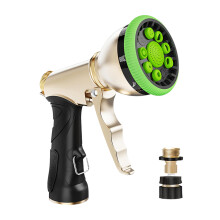 Heavy Type 9 Model Garden Spray Nozzle Zincs Alloys High-Green