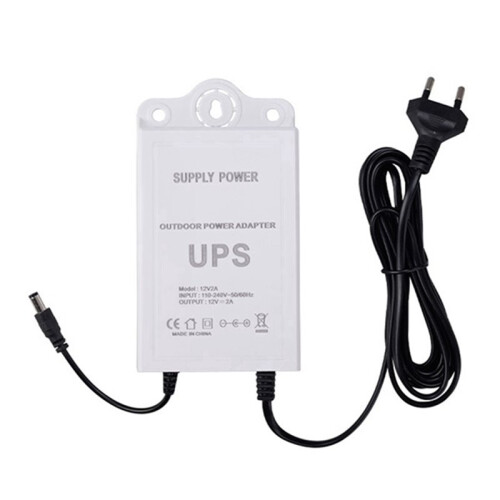 3X 12V-2A Uninterruptible Power Supply for WiFi, Modem, Security Camera  UPS Battery Backup Protector EU PLUG 1