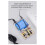3X 12V-2A Uninterruptible Power Supply for WiFi, Modem, Security Camera  UPS Battery Backup Protector EU PLUG 3
