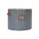 Space Efficient Curved Shoe Storage Box With Reinforced-grey 1
