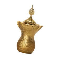 Resin Arabian Bakhoors Incenses Burners With Fine Carving-gold
