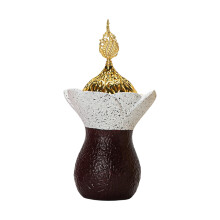 Resin Arabian Bakhoors Incenses Burners With Fine Carving-brown