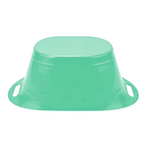 Large Capacity Plastic Beverage Bucket Strong Handle For-Green