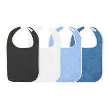 4PCS Senior Bibs Convenient Adult Bibs for Feeding and Elderly