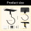 2Pcs Rustproof Kitchen Hook For Fruits And Utensils Strong 3