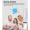 2X TUYA 10A  Plug WIFI Socket with Power Monitor Timing Function Voice Control Works US Plug 4