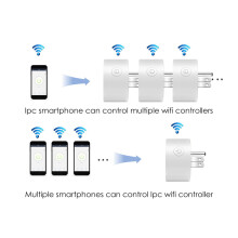 2X TUYA 10A Plug WIFI-Stopcontact met Stroombewaking en Timingfunctie Spraakbesturing Werkt op US-Stekker