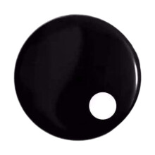 18 Inch Black Bass Drum Head – Precise Fit, Clear Resonant Sound, Durable Professional Drum Accessories