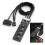 3X 9Pin USB Header Splitter, USB 2.0 Header Splitter with  Power Cable, Internal USB Hub for CPU/RGB Light/Printer 3