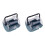 2X Grinding Blade Box Angle Grinde Saw Blade Storage Case Cutting Disc Portable Tool Box Plastic Blade Boxes D-63862 1