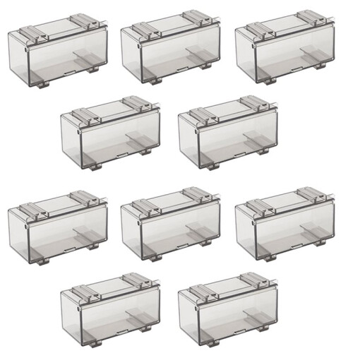 30Pcs Clear Acrylic Display Case for Car Mold, Wheels Car Model Display Case Scale Wheel Display Case B 1